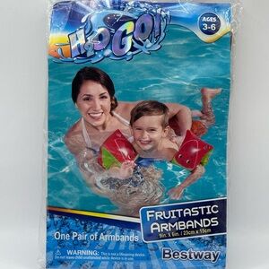 H2OGO! Inflatable Armbands Pool Kids Floaties Baby Armbands Floats